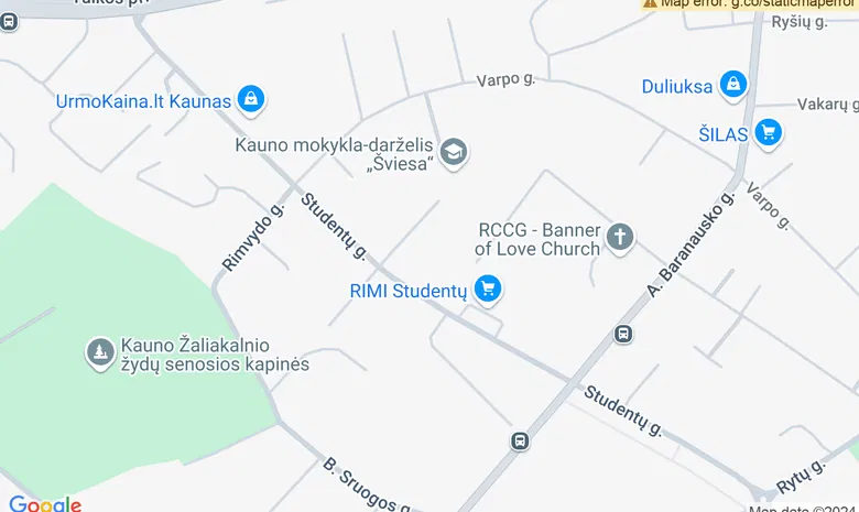 Sveikatingumo ir saviugdos mini studija žemėlapis