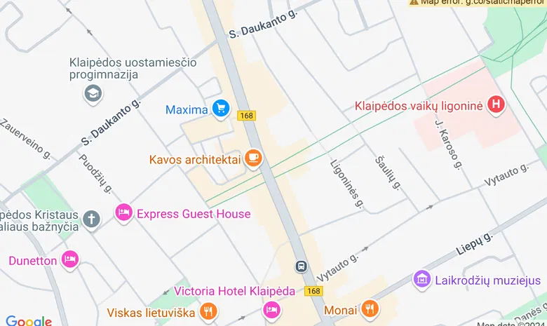 Lapės Baras žemėlapis