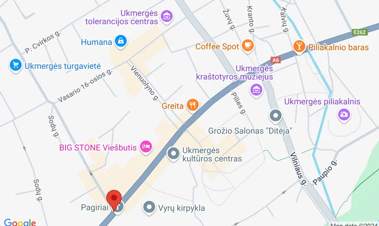 Ukmergė, Ukmergės turizmo ir verslo informacijos centras žemėlapis
