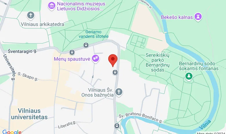 VDA parodų salė „Titanikas“  žemėlapis