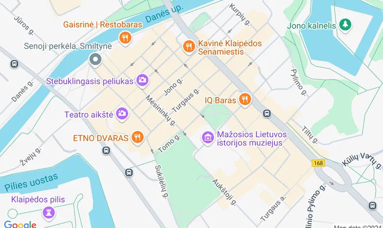 Klaipėdos fotografijos galerija žemėlapis