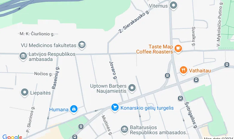 Šeimos centras "Kartu saldu" žemėlapis