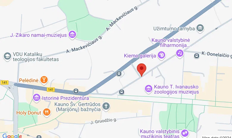 Kauno alaus darykla žemėlapis