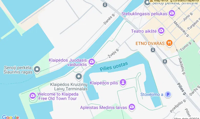 Ryžių Malūnas - restoranas žemėlapis