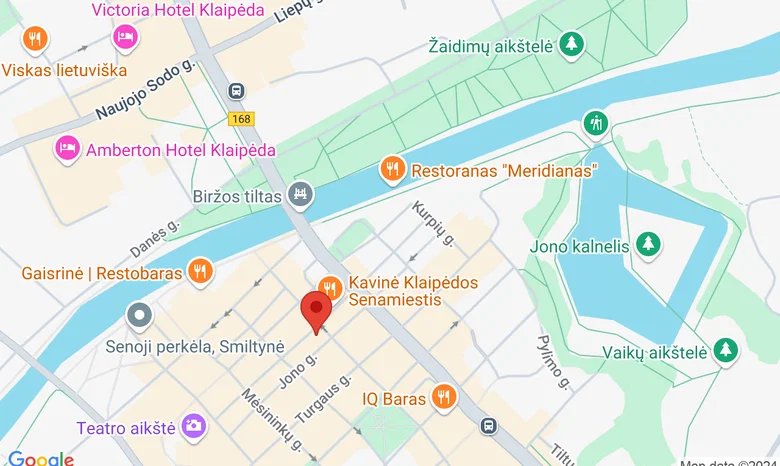 Žvejų baras žemėlapis