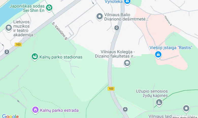 Karo technikos Vilniaus skyrius žemėlapis