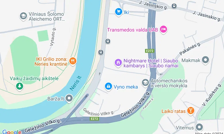 Vadasiga žemėlapis