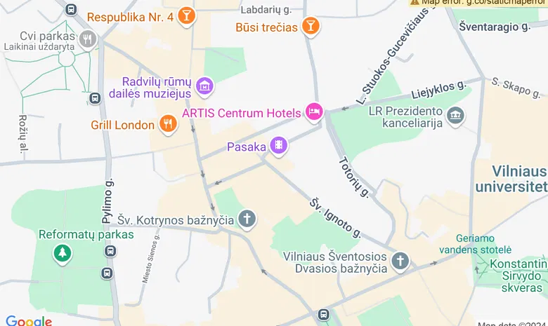 La Boheme žemėlapis