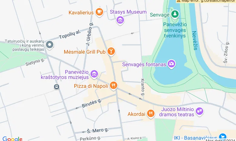 "DA VINCI Tobulėjimo Centras" Šokių Studija žemėlapis