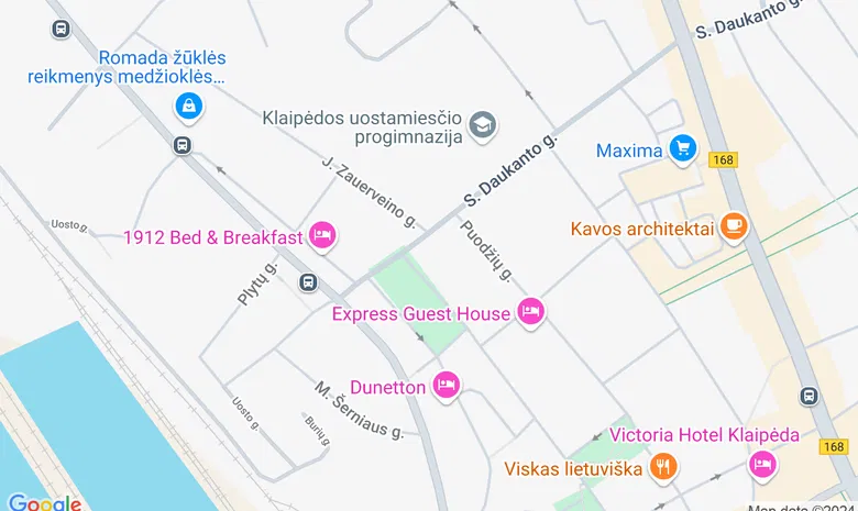 Judesio Erdvė žemėlapis