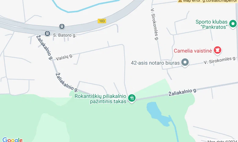 Top Miau žemėlapis