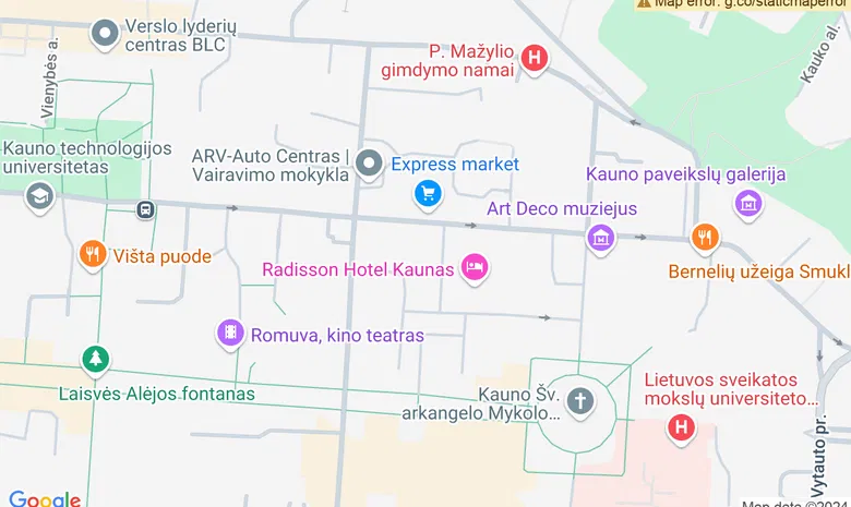 VšĮ Oratorių mokykla žemėlapis