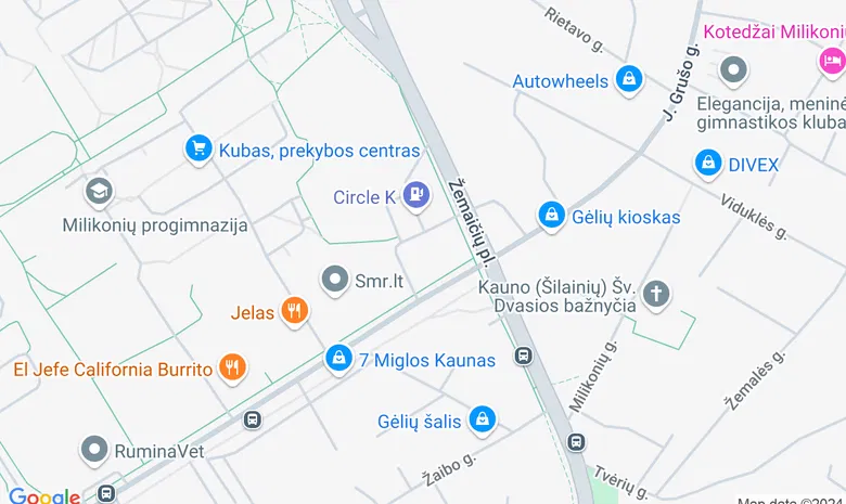 „360“ sveikatingumo studija žemėlapis