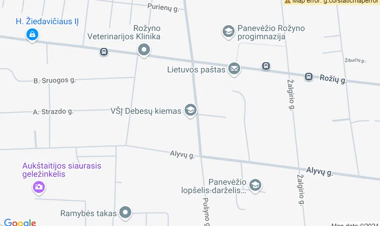 Vidmavita žemėlapis