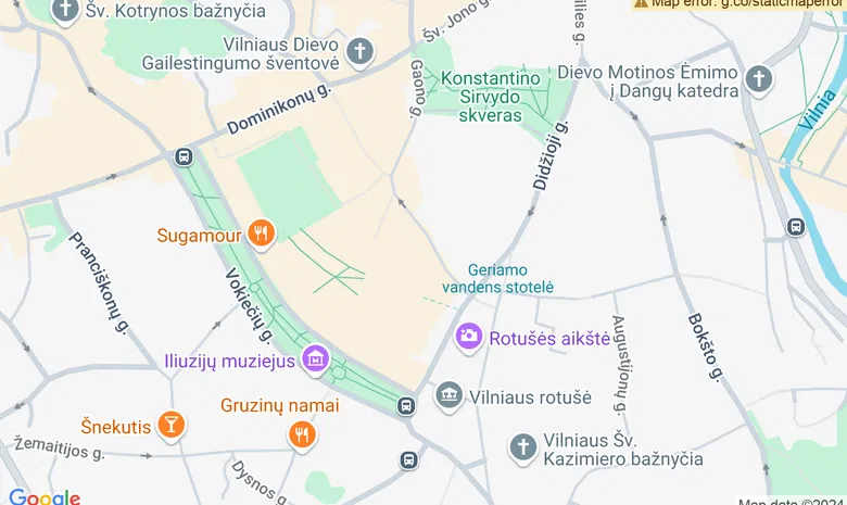 VŠĮ "Vitražo Manufaktūra" žemėlapis
