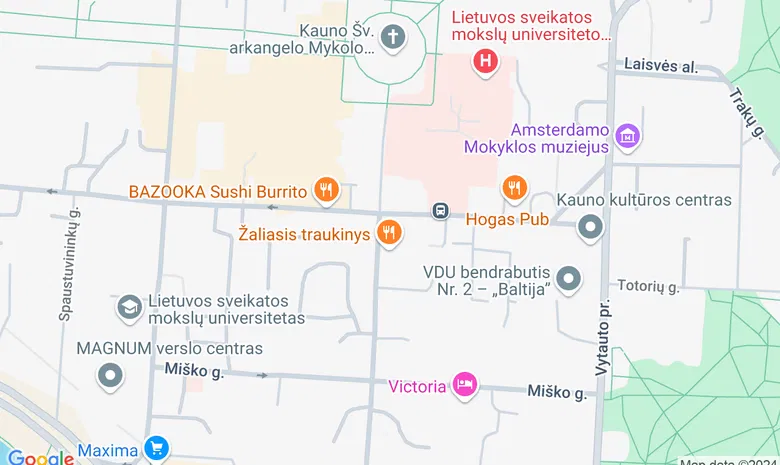 VŠĮ Kūrybos terapijos namai žemėlapis