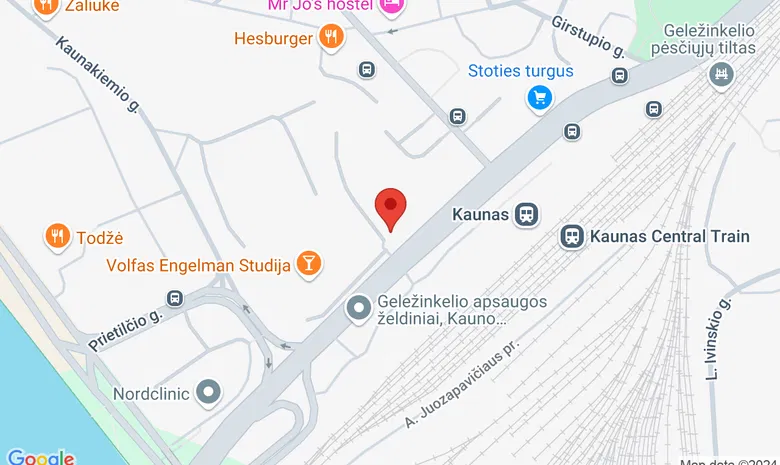Pinklės. Pabėgimo kambariai žemėlapis