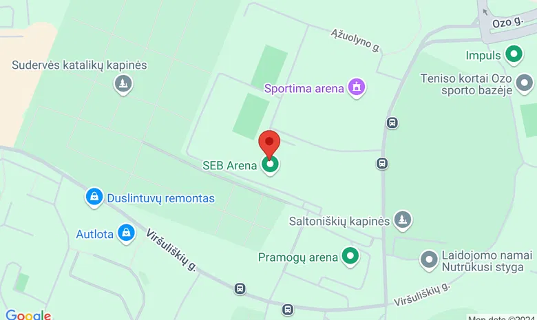 Urbihop hotel žemėlapis