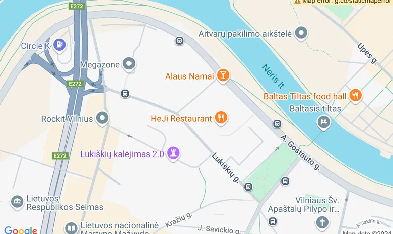 Gatvės šokių studija "SKILLZ" žemėlapis