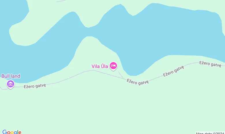 "VilaUla", Dzūkija, sodyba prie Burokaraisčio ežero žemėlapis