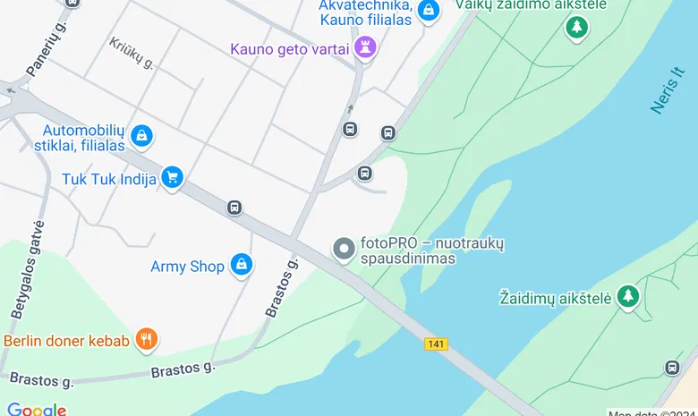 UAB GROŽIO ALJANSAS žemėlapis