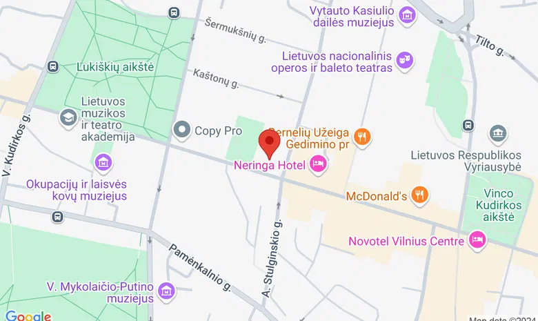 SING karaokės namai žemėlapis