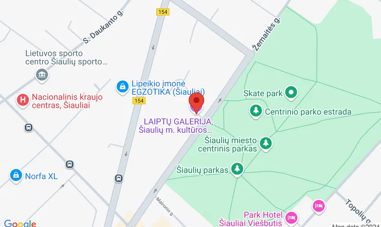 „Laiptų galerija” žemėlapis