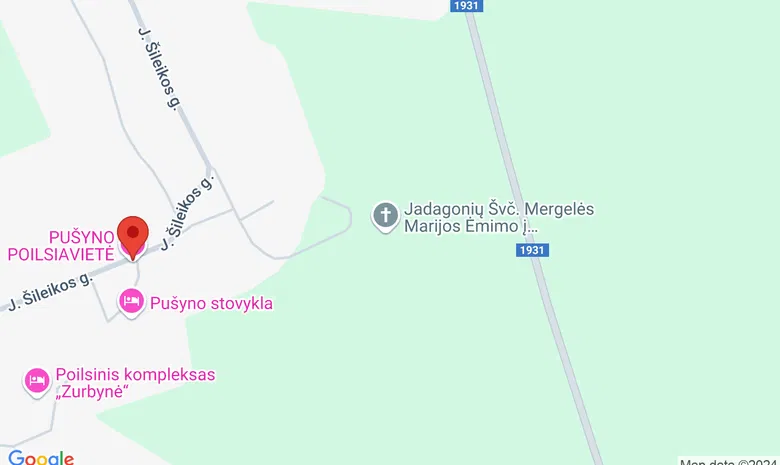 Viešoji įstaiga PUŠYNO POILSIAVIETĖ žemėlapis