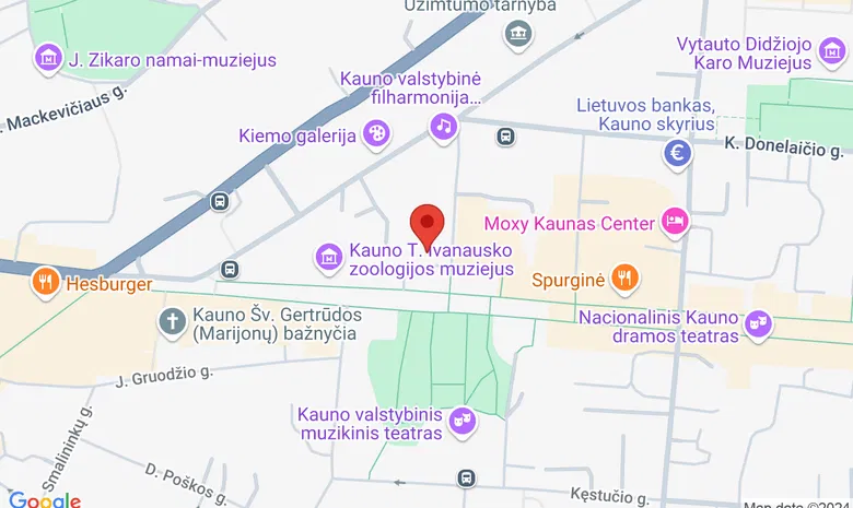 Laisvės alėja 98 žemėlapis