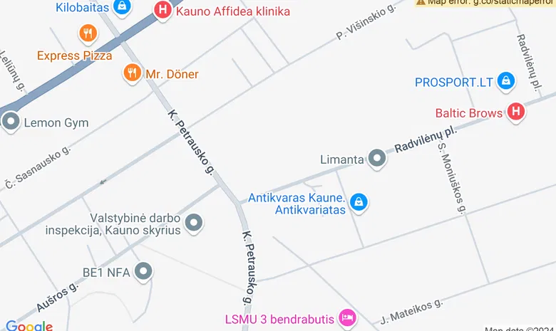 Šeimos kūrybinė studija žemėlapis