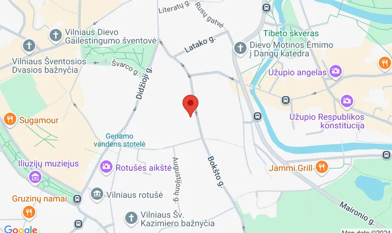 Lietuvos kulinarinio paveldo muziejus žemėlapis