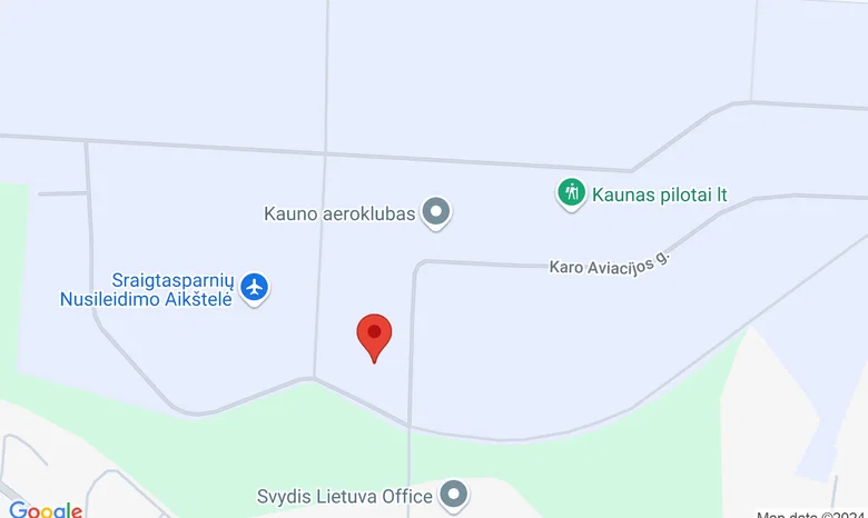 Asociacija "Pilotai.lt" žemėlapis