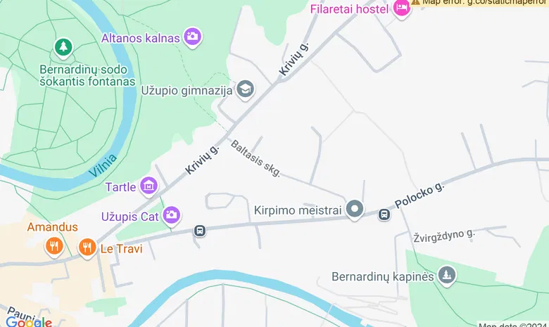 Delikatesų parduotuvėlė - kavinukė „Užupynė“ žemėlapis