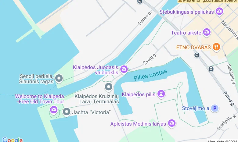 Viešbutyje „Old Mill“ žemėlapis