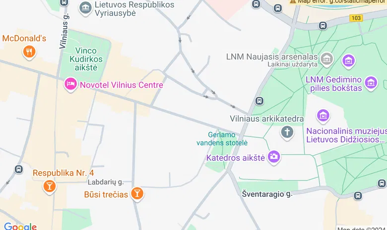 Lietuvos mokslų akademija žemėlapis