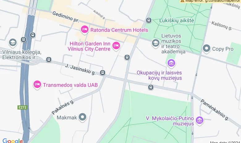 Studio42 žemėlapis