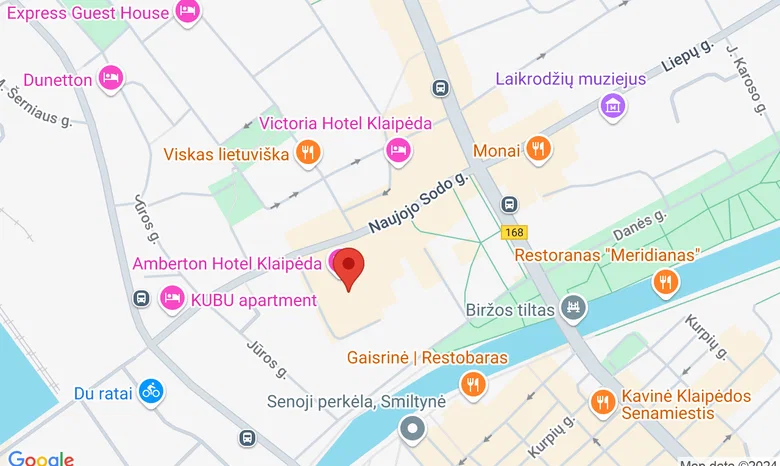 GAZZA wine & dine žemėlapis