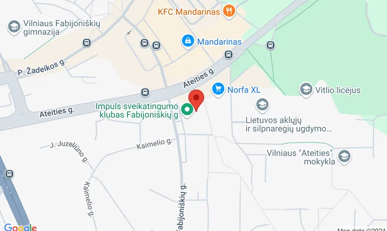Fabijoniškių 99-311, Vilnius žemėlapis