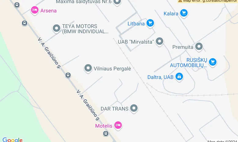 Sodyba Papartis žemėlapis