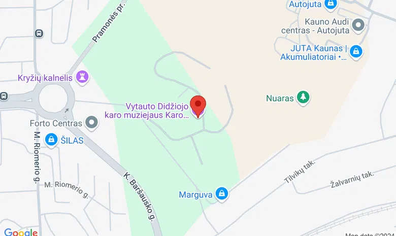 VI fortas žemėlapis