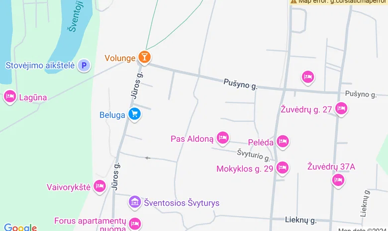 Vyto sodyba žemėlapis