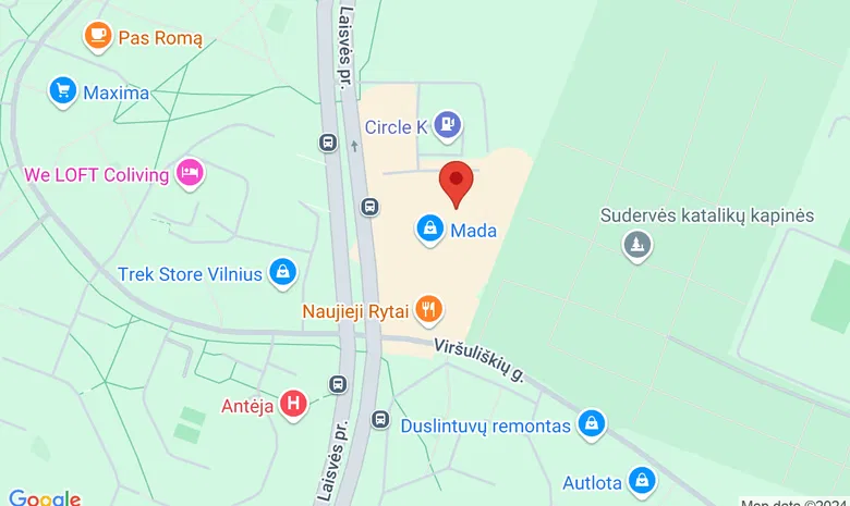 PC Mada žemėlapis