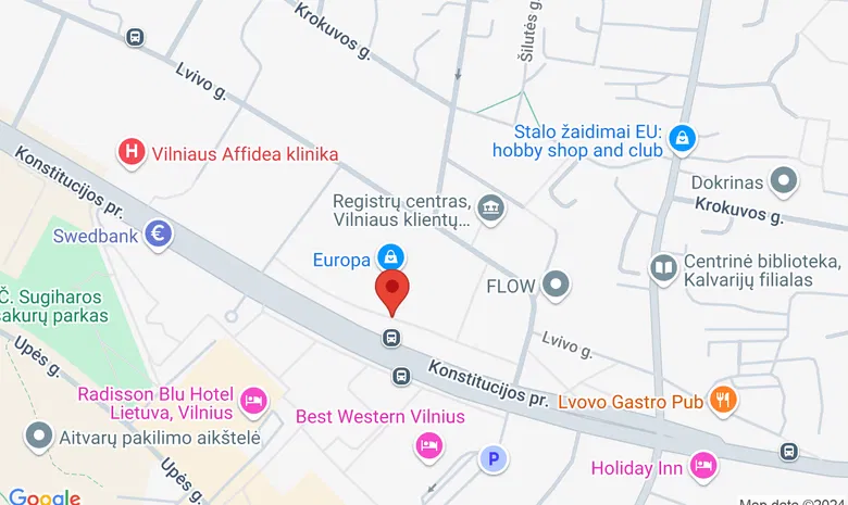 Europos aikštė žemėlapis