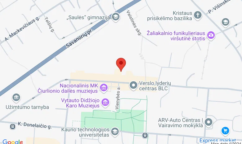 ČIOP ČIOP Kaunas  ( V. Putvinskio g. 50 )  žemėlapis