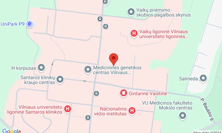 Jungtinis inovatyvios medicinos centras žemėlapis