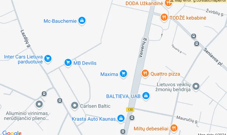 PC Maxima Bazė žemėlapis