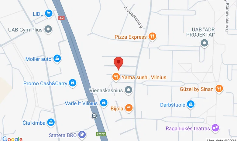 Fabijoniškių g. 3 žemėlapis