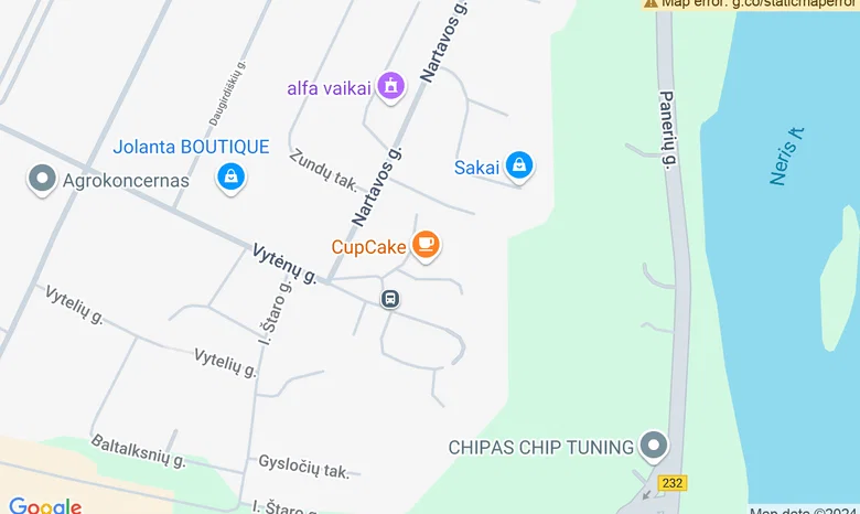 Vytėnų gatvės pabaiga (prie apsisukimo žiedo) žemėlapis