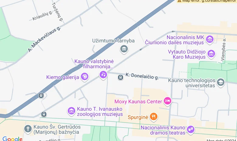 Kalbų ir Menų Studija žemėlapis