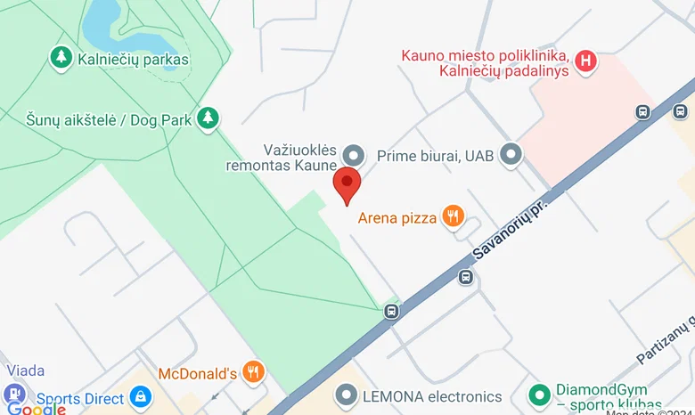 Koučingo klubas (Savanorių pr. 347, III a. 302 audit.)  žemėlapis